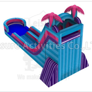 magical vibes single lane water slide sl