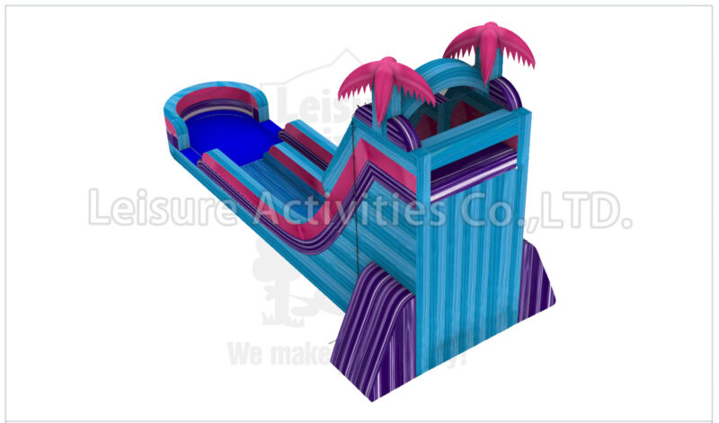magical vibes single lane water slide sl