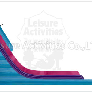 magical vibes single lane water slide sl