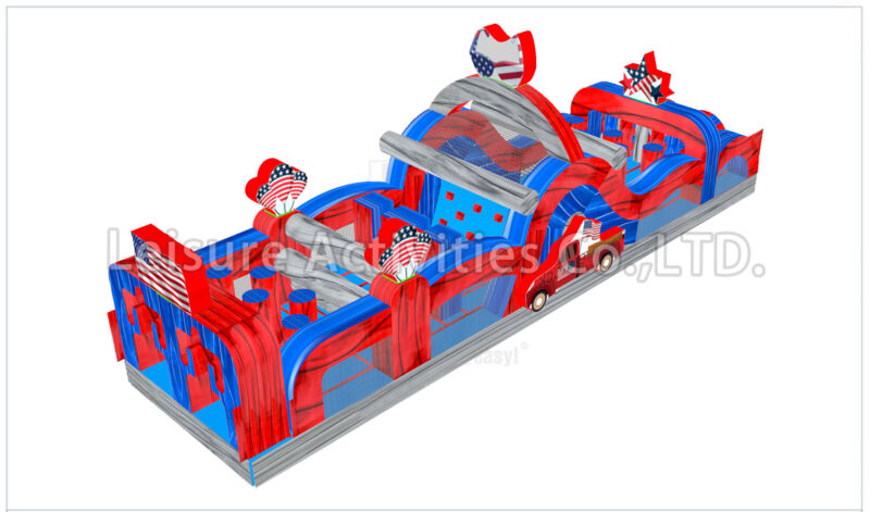 40ft hybrid obstacle course
